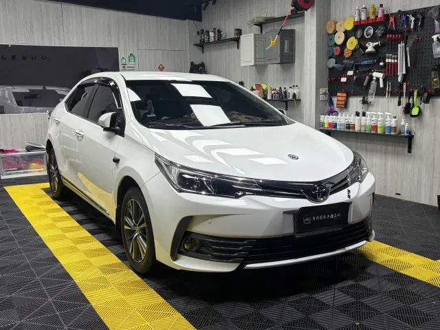TOYOTA Corolla Altis｜宜蘭汽車美容案例 本店鍍膜車維護