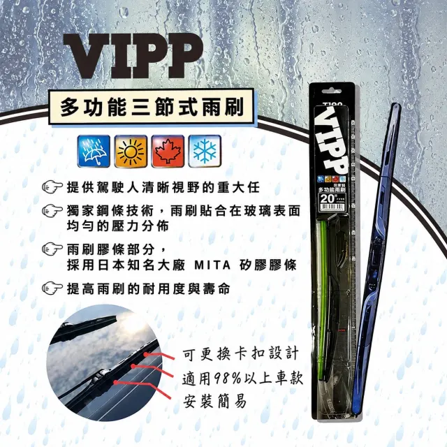 VIPP矽膠雨刷